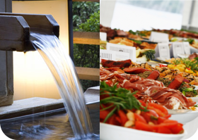 温泉×バイキングが楽しめるプラン