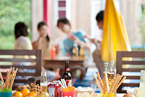 バーベキューができるホテルに泊まる