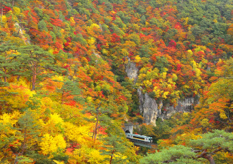 写真：鳴子温泉（宮城県）