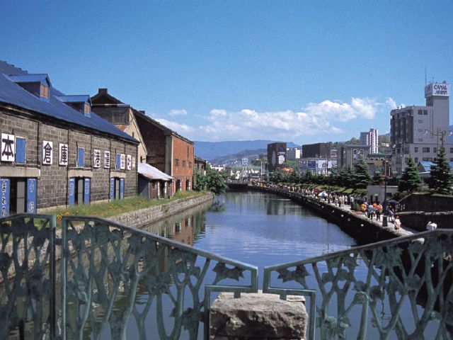 小樽を代表する小樽運河
