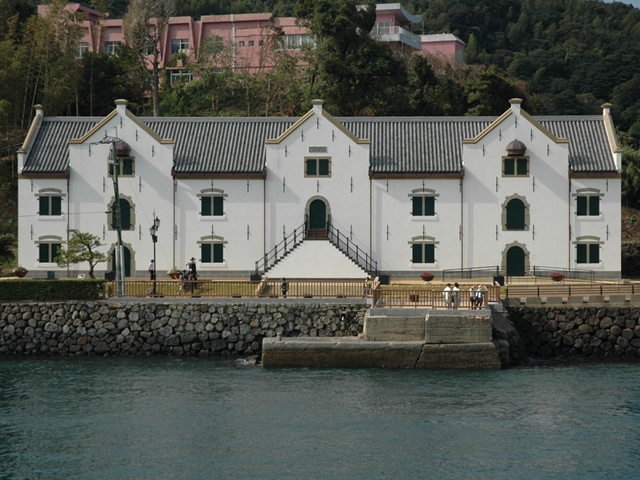 平戸オランダ商館 1639年築造倉庫(復元)