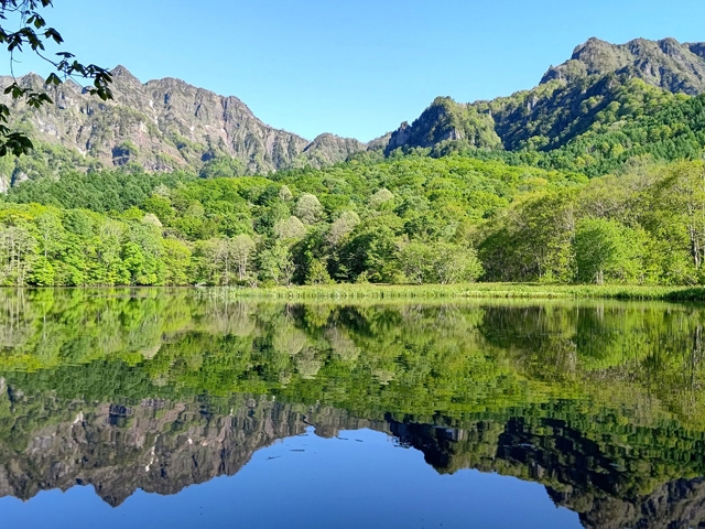 戸隠高原 鏡池