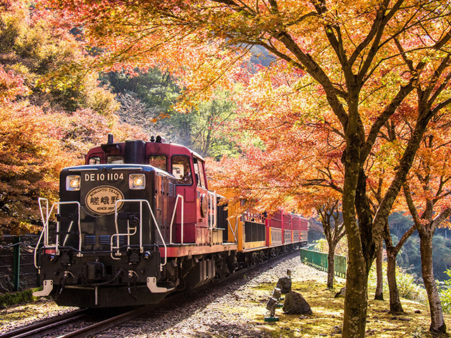 嵯峨野トロッコ列車