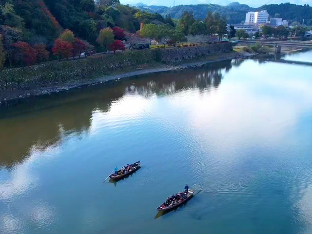 球磨川くだり