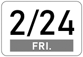 大学受験_前期試験日_2023年2月24日金曜日