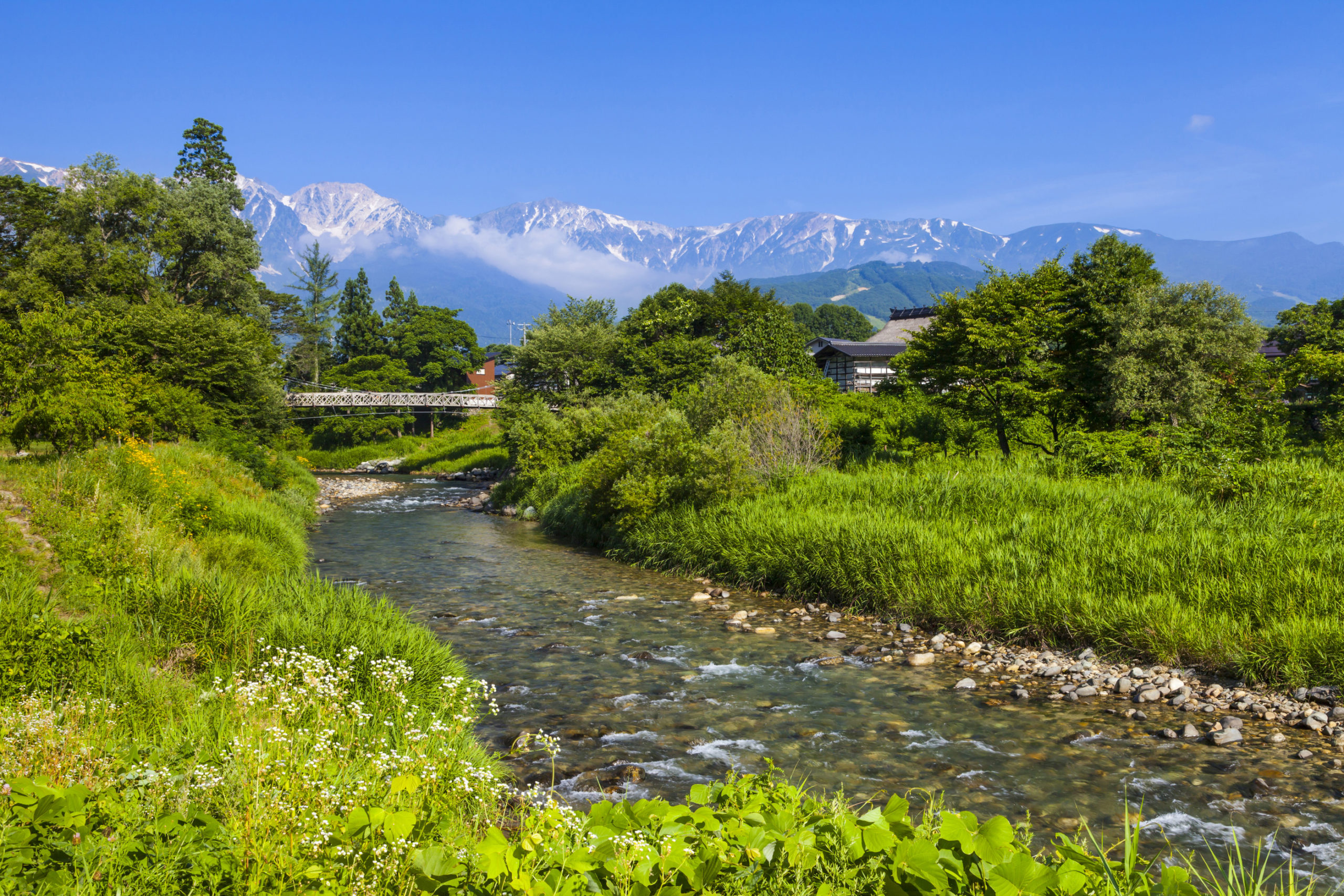 甲信越＞長野の白馬連山