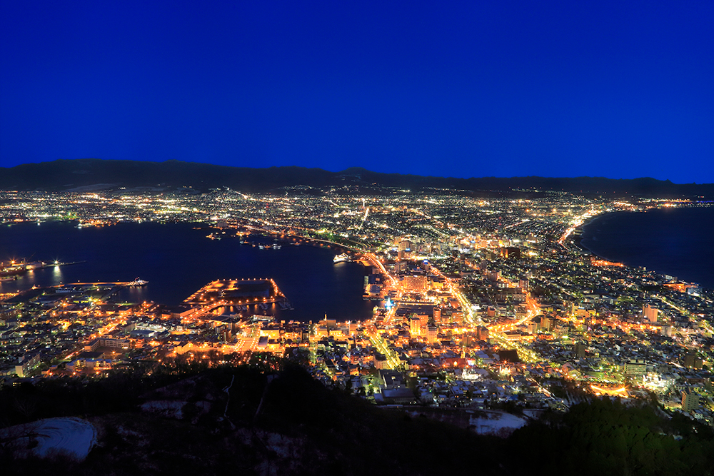 北海道函館の夜景