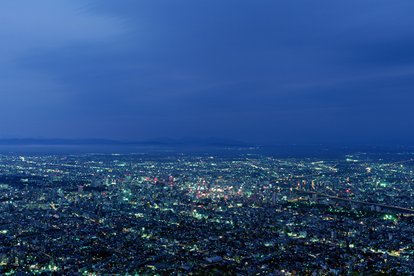 幌見(ほろみ)峠展望駐車場