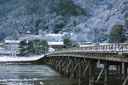 イメージ：京都　冬の嵐山
