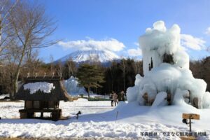 西湖の樹氷