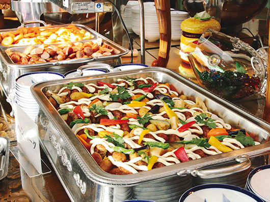 定山渓ビューホテルの洋食バイキングイメージ