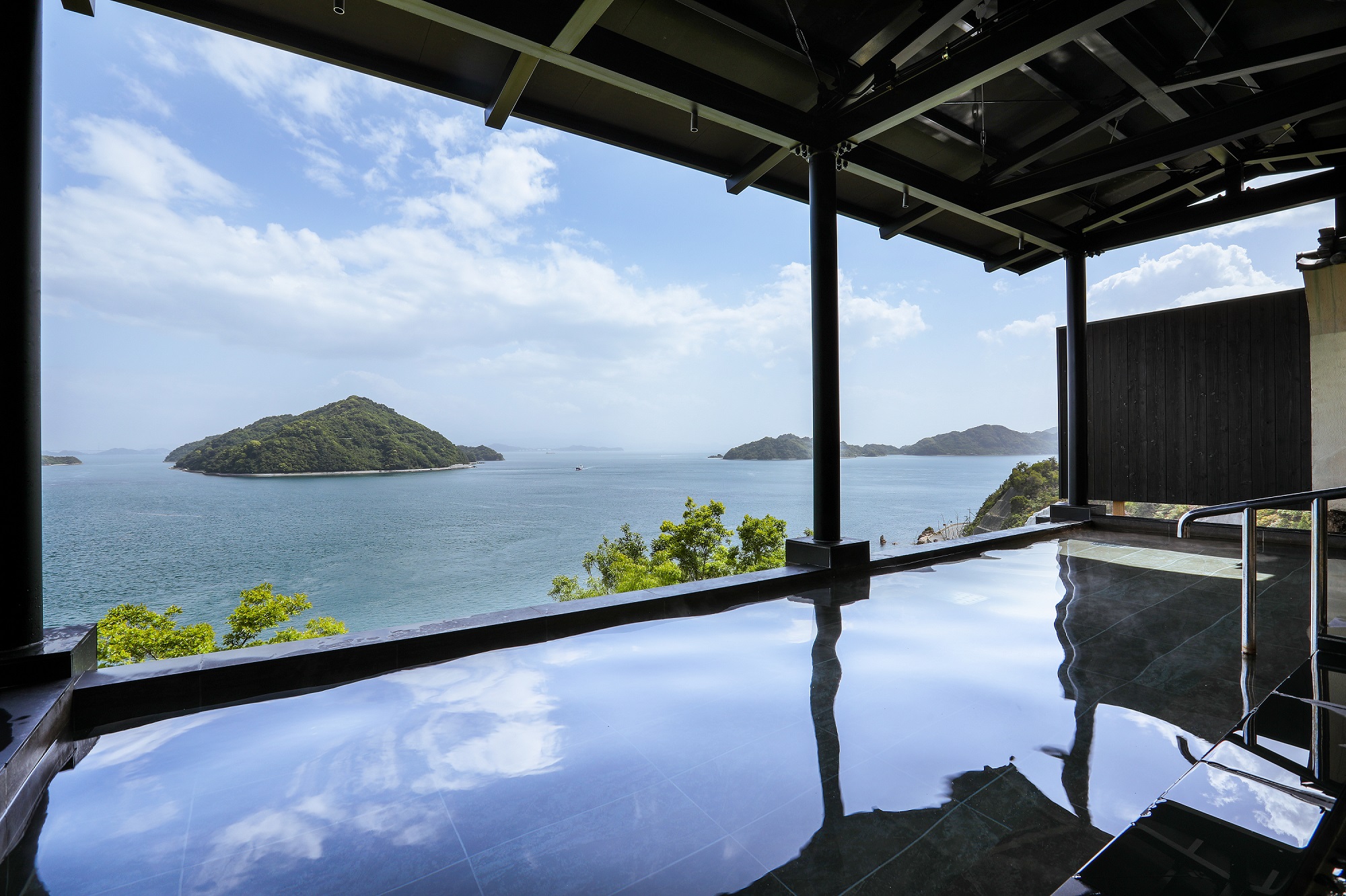 きのえ温泉ホテル清風館_露天風呂