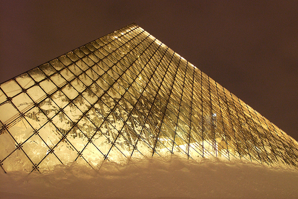 雪景色のモエレ沼公園